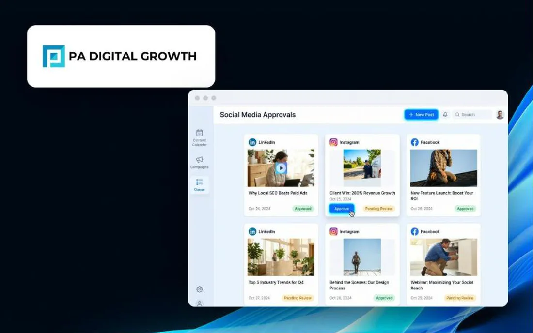 AI Content Factory - custom build by PA Digital Growth