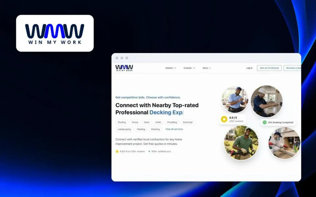 Win My Work - custom build by PA Digital Growth