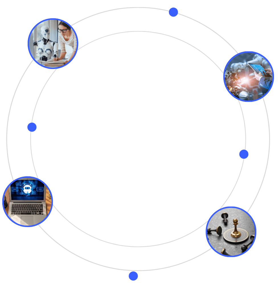 This image demonstrates Transforming Business With The Power of AI